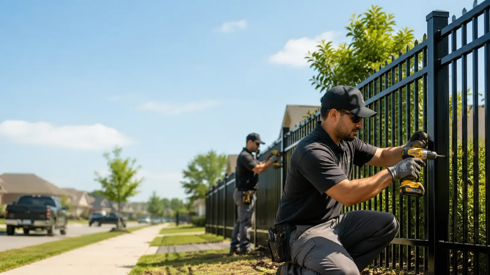 Metal Fence Installation in Vine Grove, KY